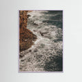 sea waves and rocks Poster – plakat og kunsttryk