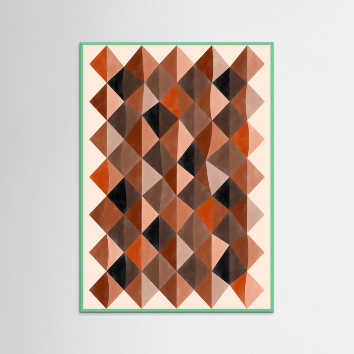 Mint Wood 3x4 25 Poster