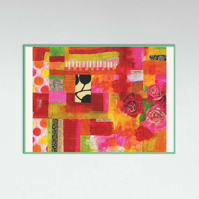 Mint Wood A Garden Poster