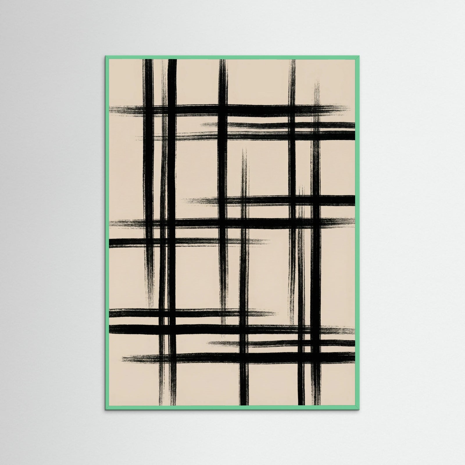 Mint Wood Abstract Arch