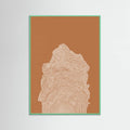 Poster Abstract Brown – poster e stampa artistica