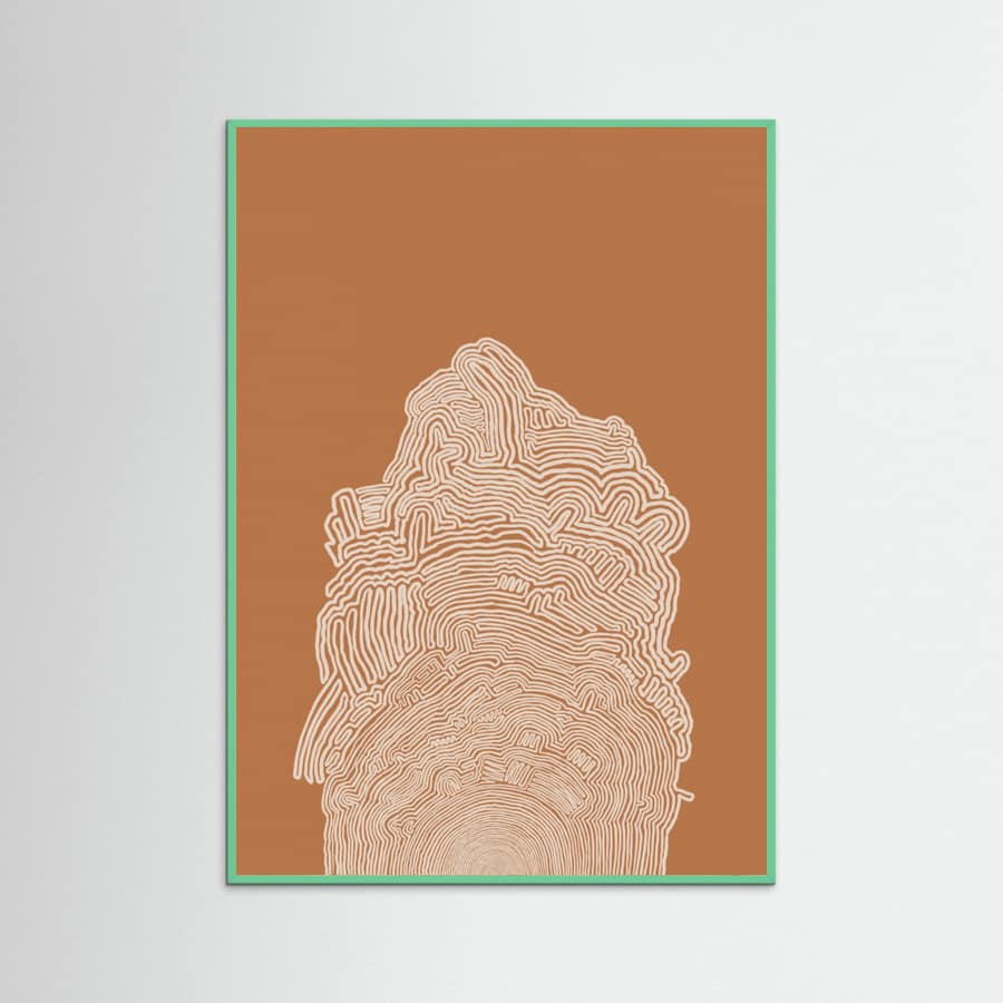 Poster Abstract Brown – poster e stampa artistica