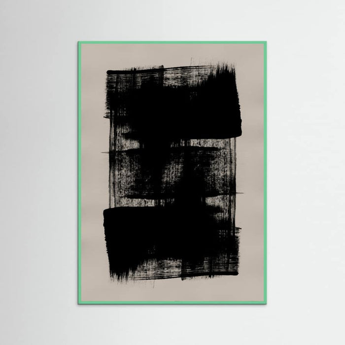 Abstract Brush Strokes 180Y Poster – Poster und Kunstdruck