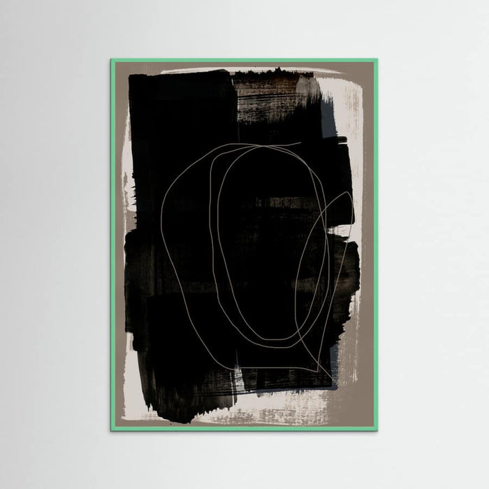 Abstract Brush Strokes 180Z Poster – Poster und Kunstdruck
