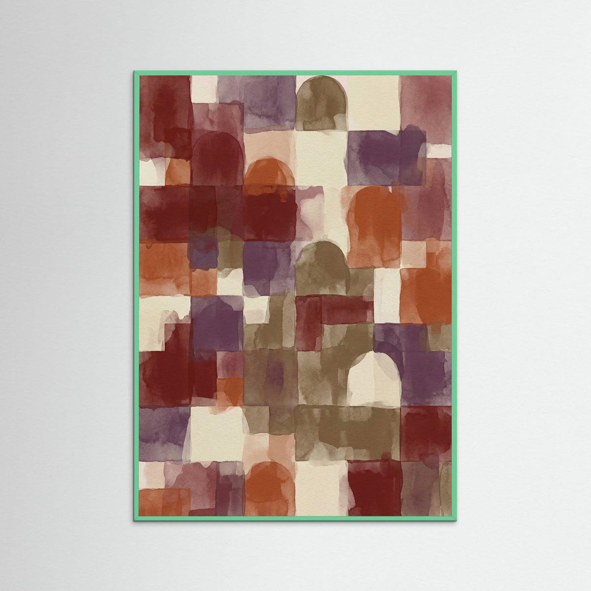 Mint Wood Abstract Domescape