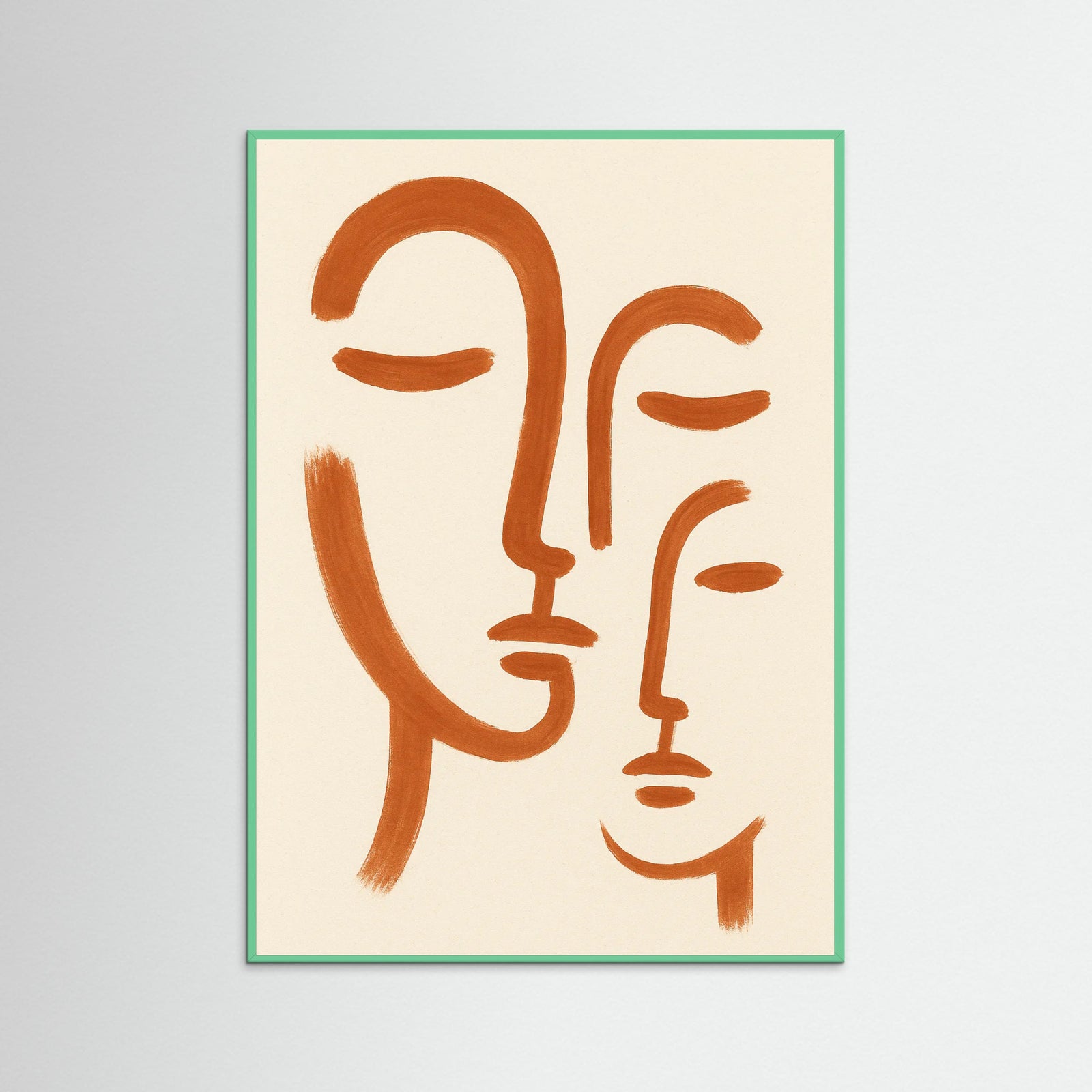 Mint Wood Abstract Expressions