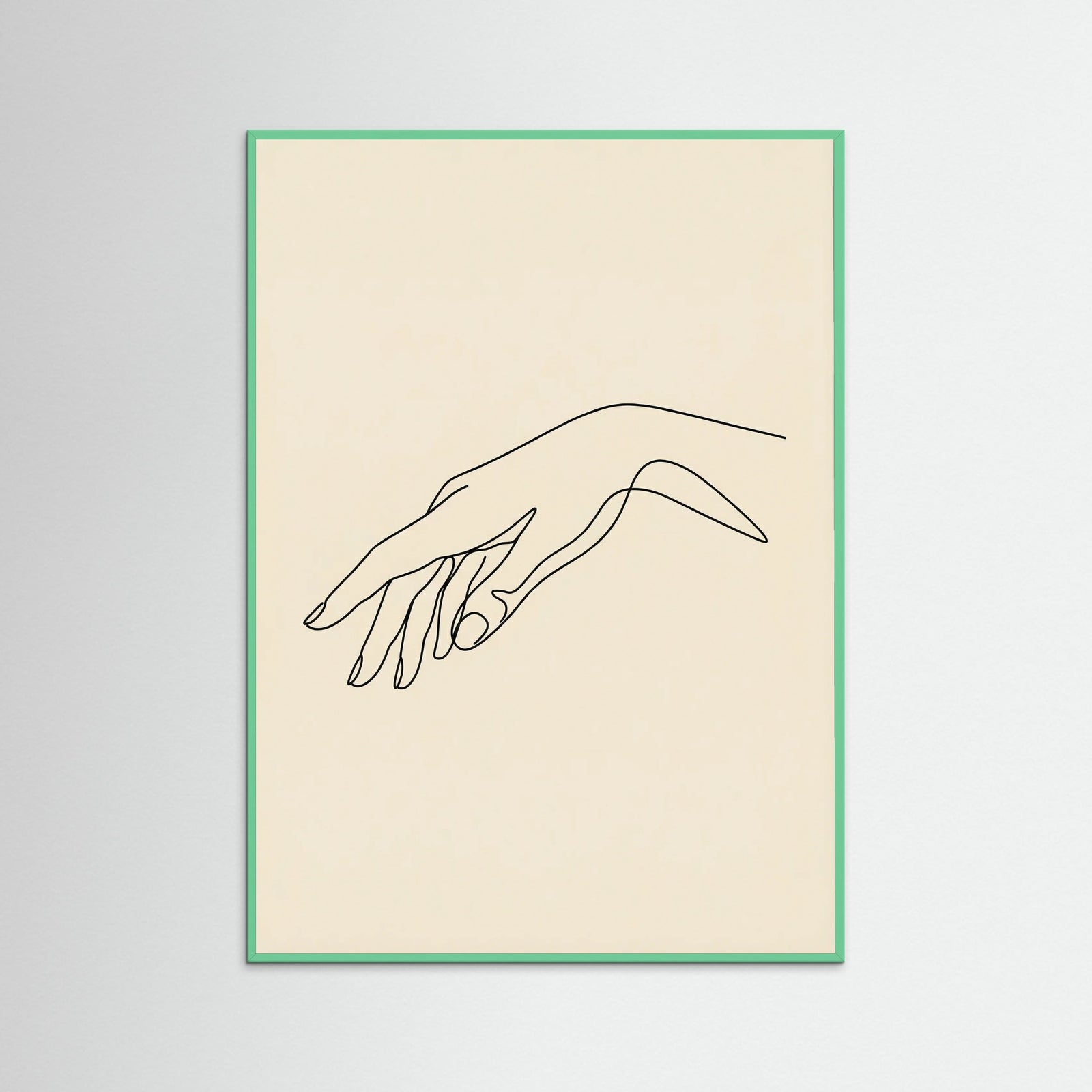 Mint Wood Abstract Female Form