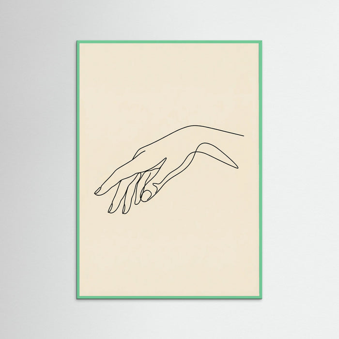 Mint Wood Abstract Female Form