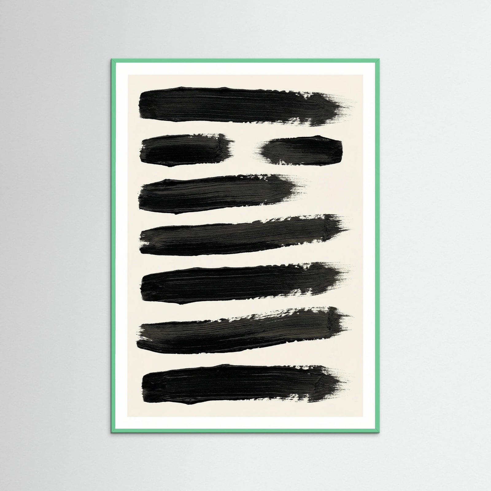 Mint Wood Abstract Flow