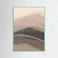 Póster Abstract Mountains – póster e impresión artística