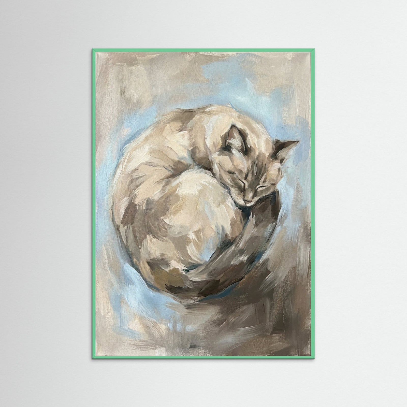 Mint Wood Abstract Repose