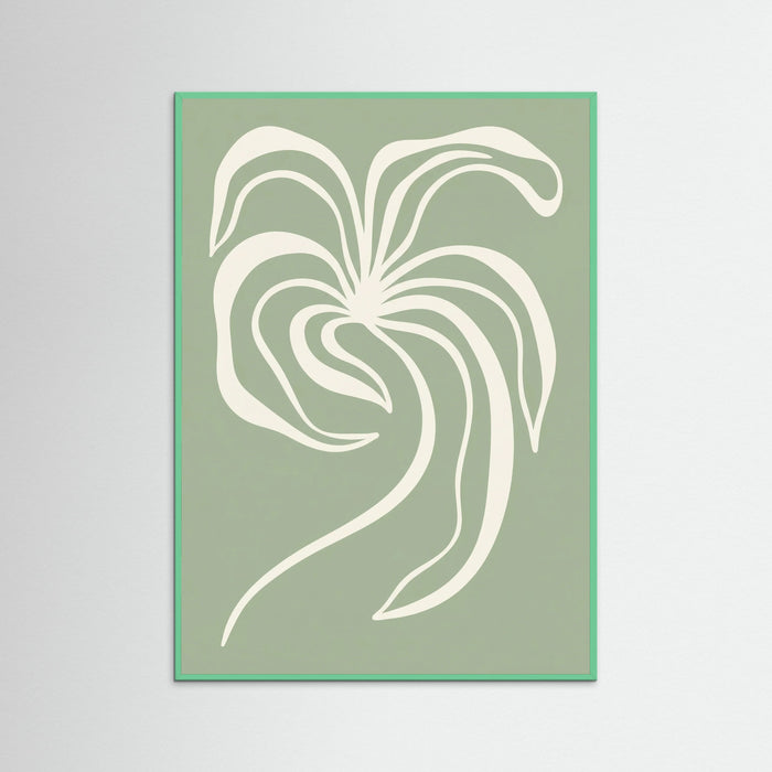 Mint Wood Abstracted Gaze