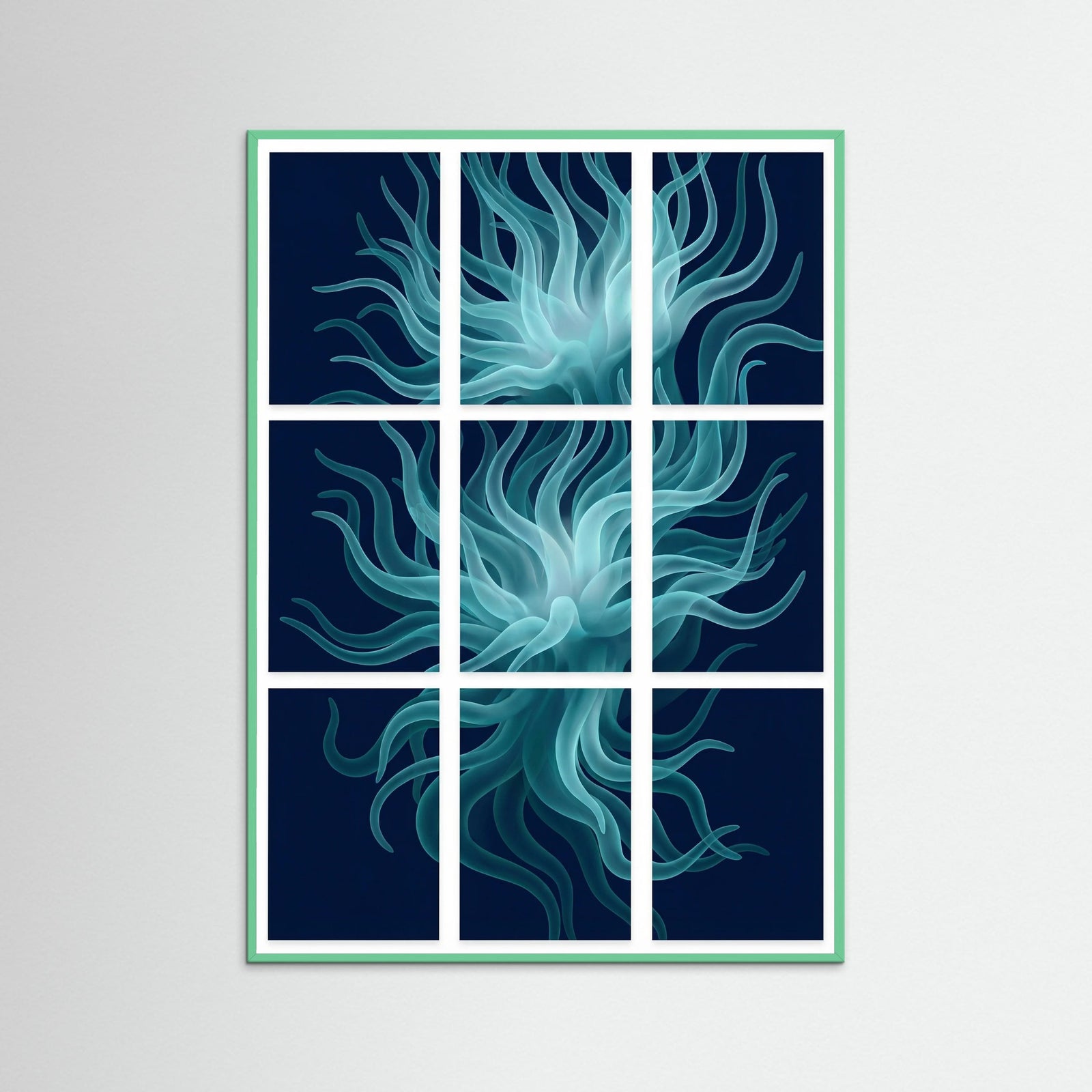 Mint Wood Abyssal Bloom