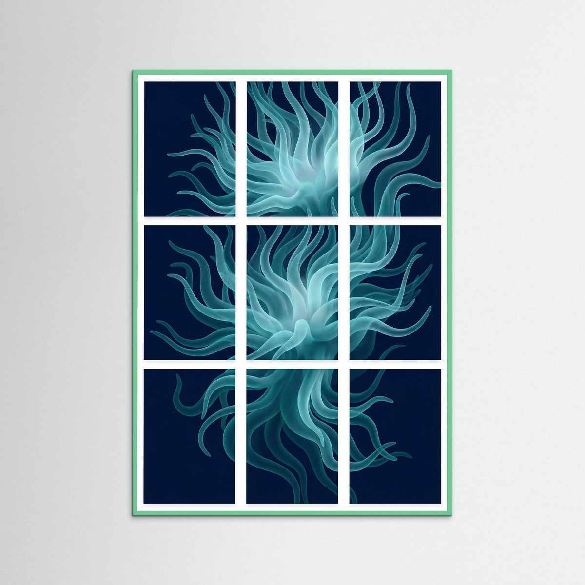 Mint Wood Abyssal Bloom