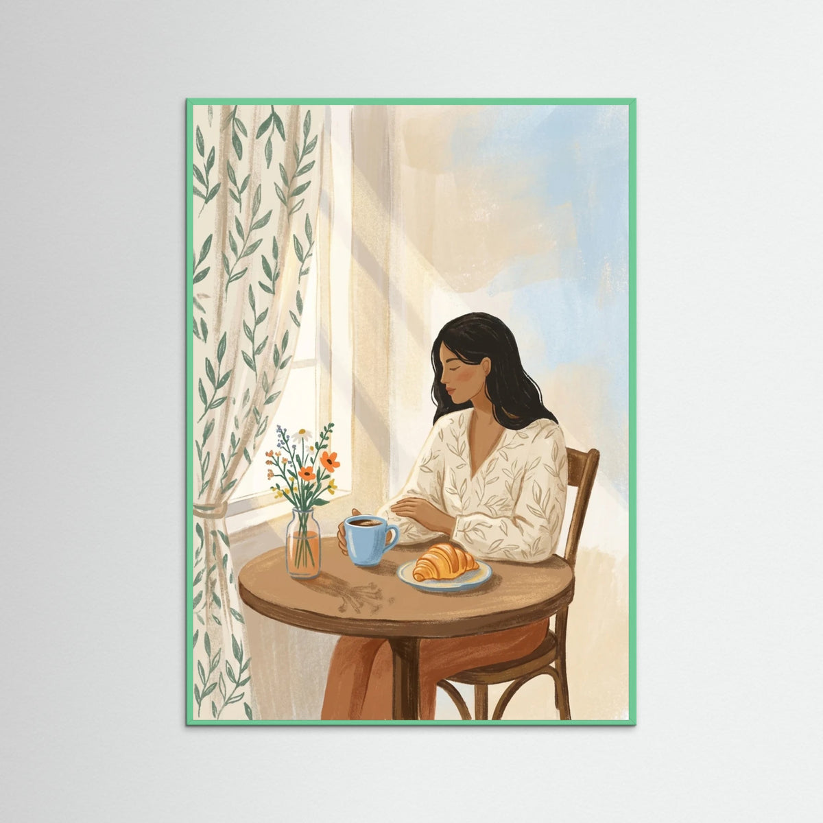 Mint Wood Afternoon Repose