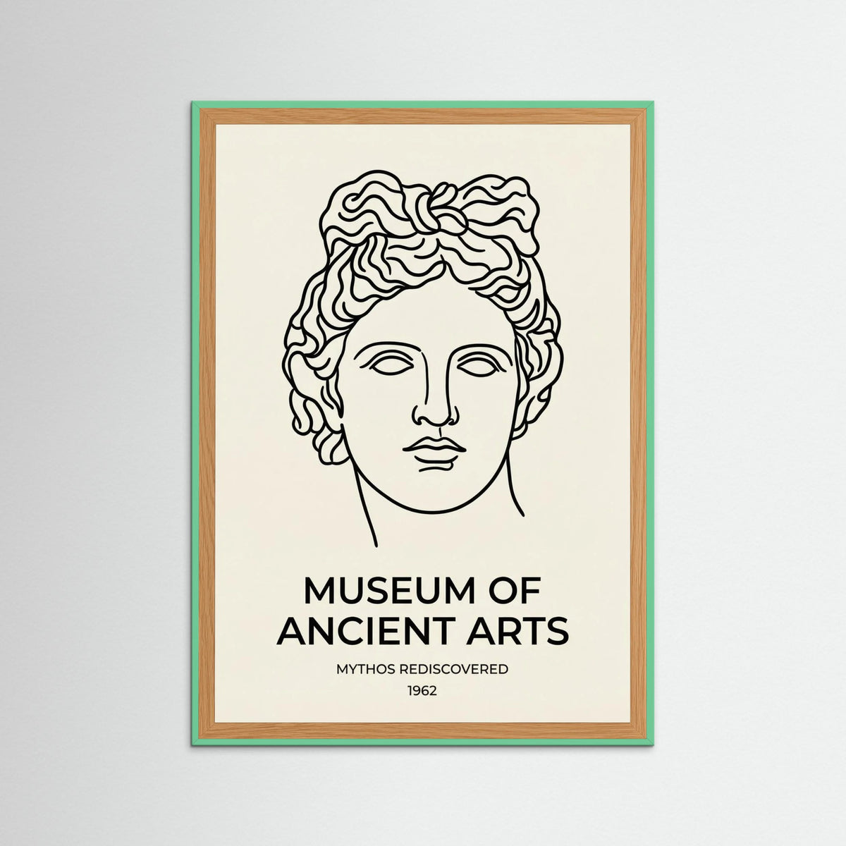 Mint Wood Antibes Museum Poster