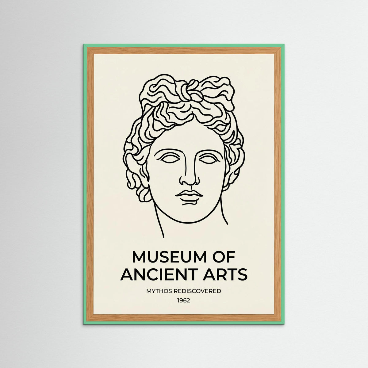 Mint Wood Antibes Museum Poster