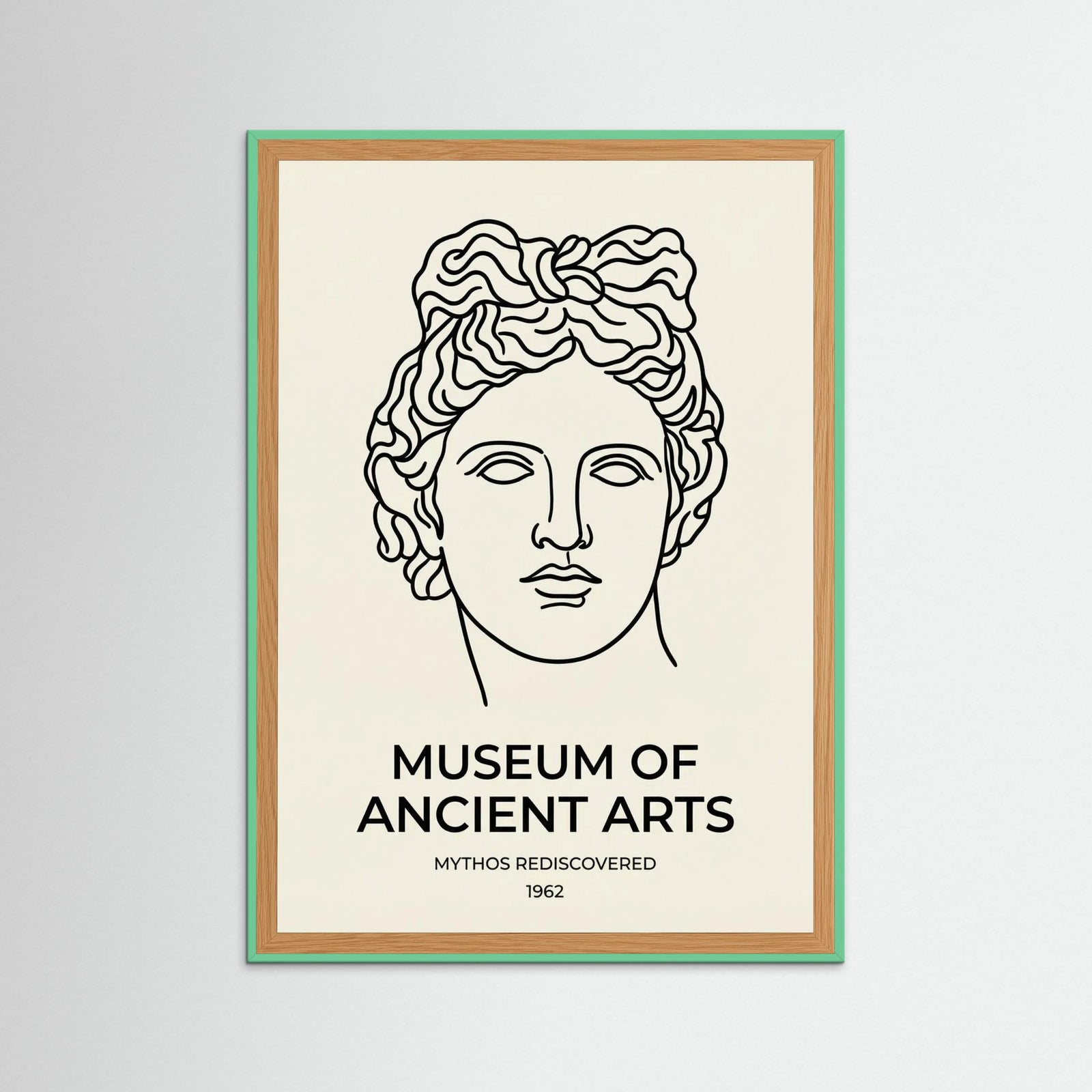 Mint Wood Antibes Museum Poster