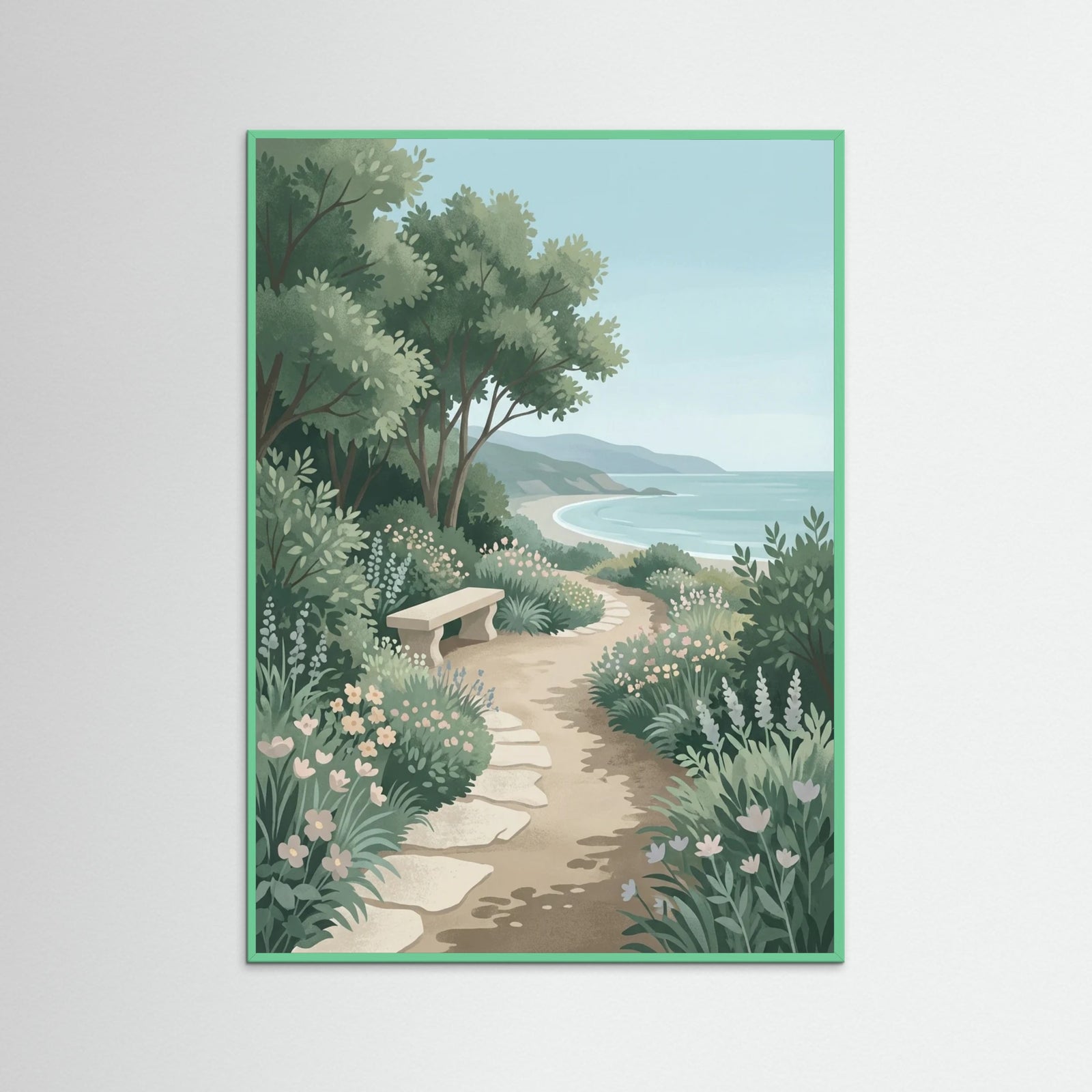 Mint Wood Aqua Serenity