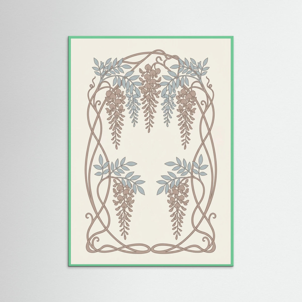 Mint Wood Arbor Nouveau