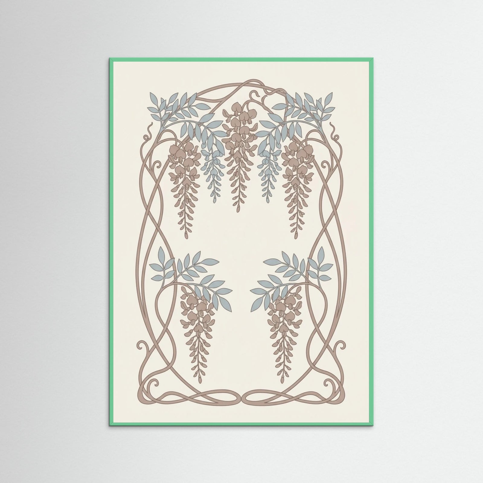 Mint Wood Arbor Nouveau