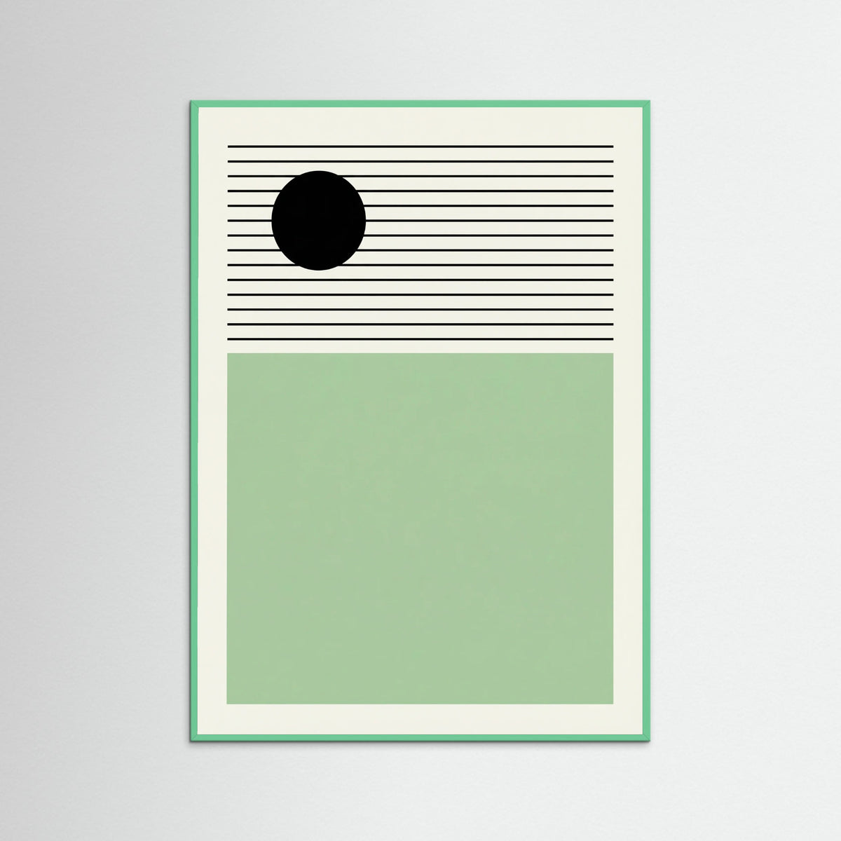 Mint Wood Arched Serenity