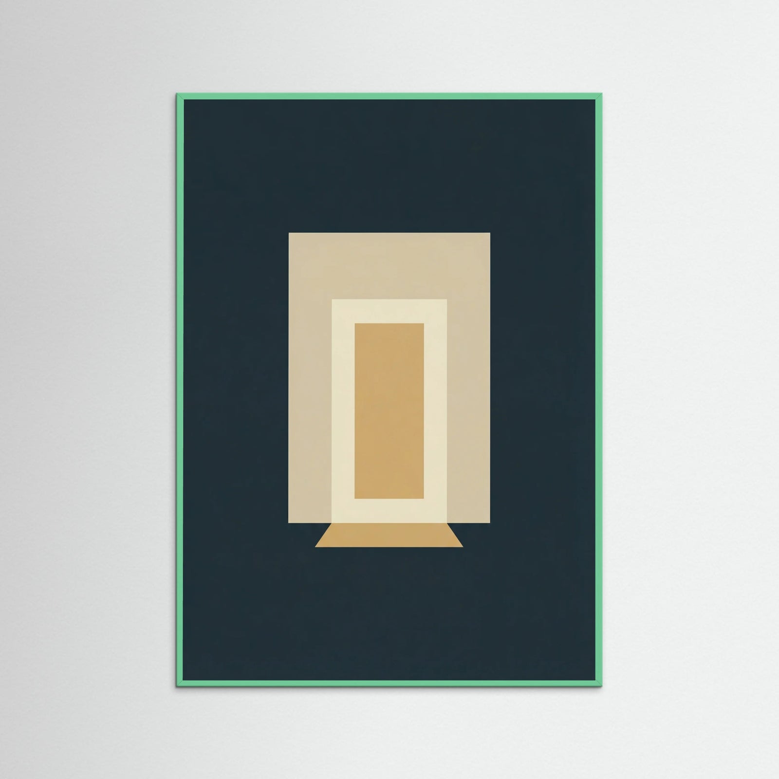 Mint Wood Architectural Stillness