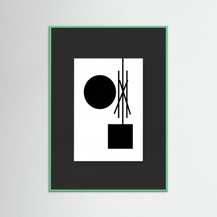 Mint Wood Art Print Beige