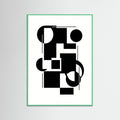 Mint Wood Art Print Beige