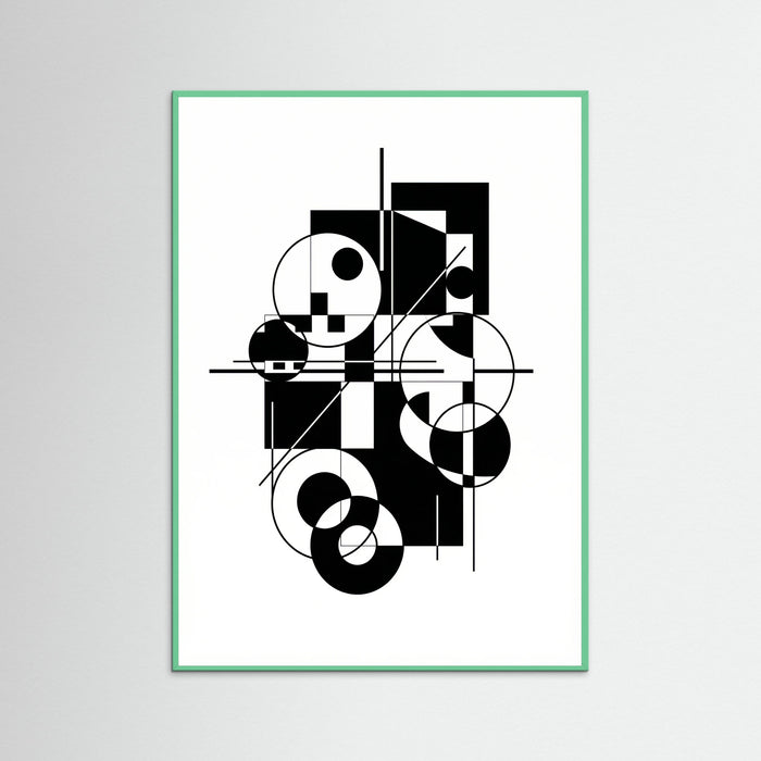 Mint Wood Art Print
