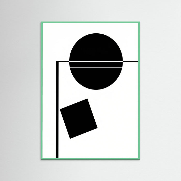 Mint Wood Art Print