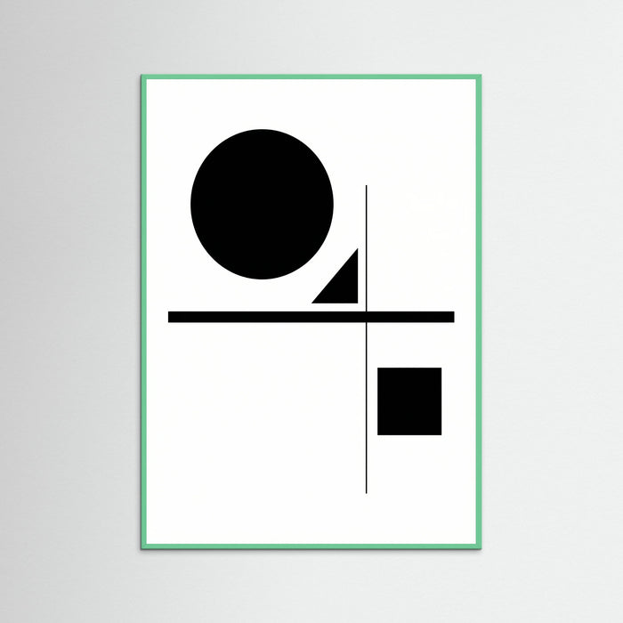 Mint Wood Art Print