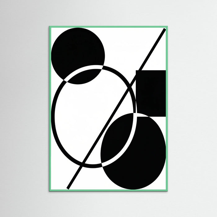 Mint Wood Art Print