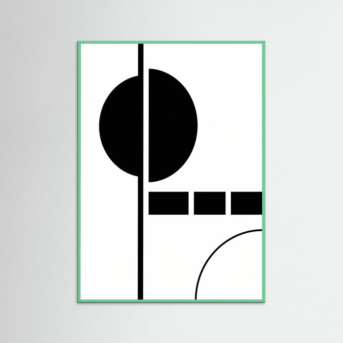 Mint Wood Art Print