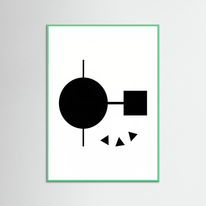 Mint Wood Art Print