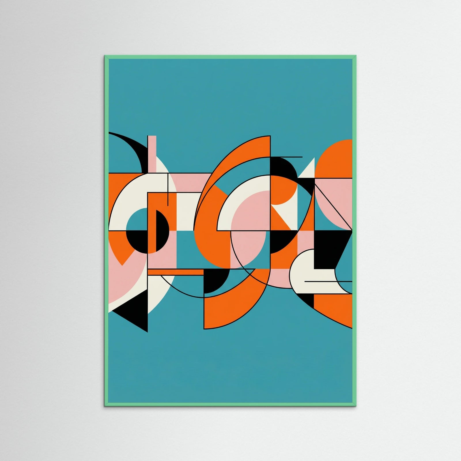 Mint Wood Ascending Forms