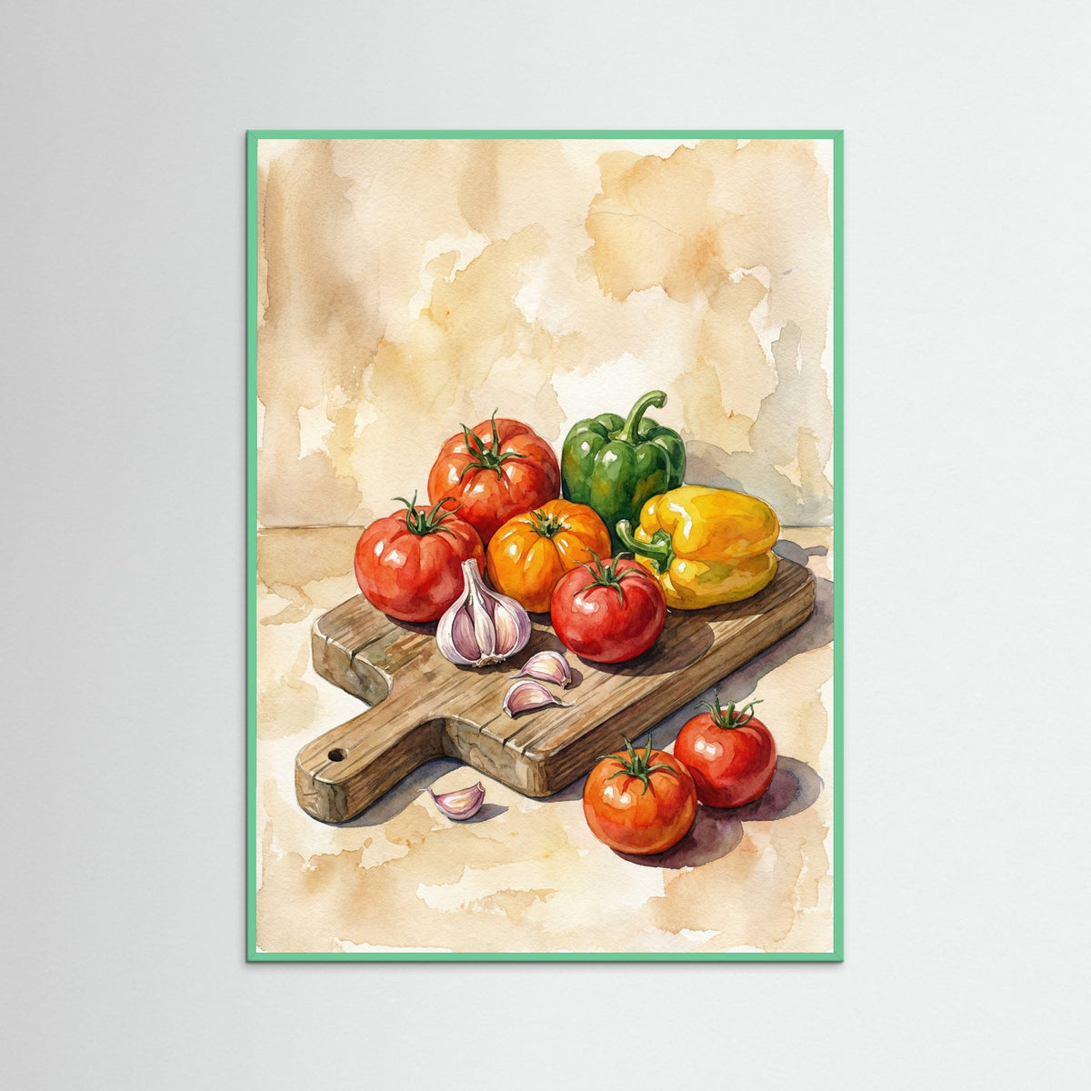 Mint Wood Autumn Harvest Still Life