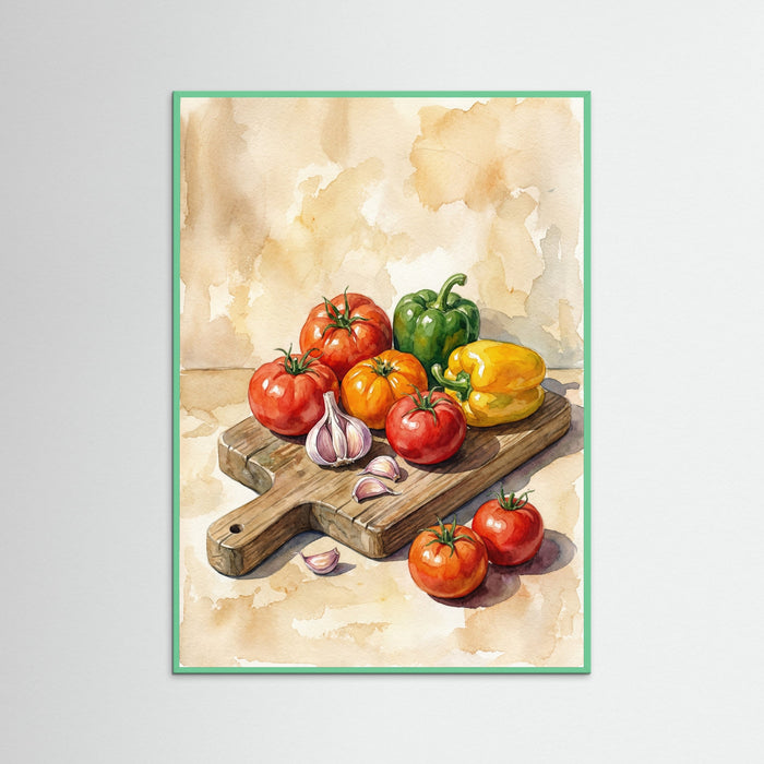 Mint Wood Autumn Harvest Still Life