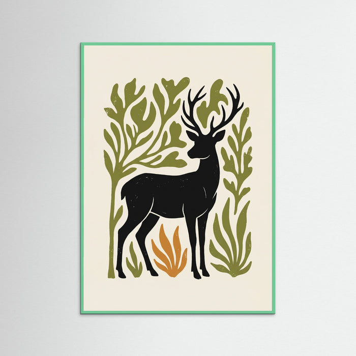 Mint Wood Avian Embrace