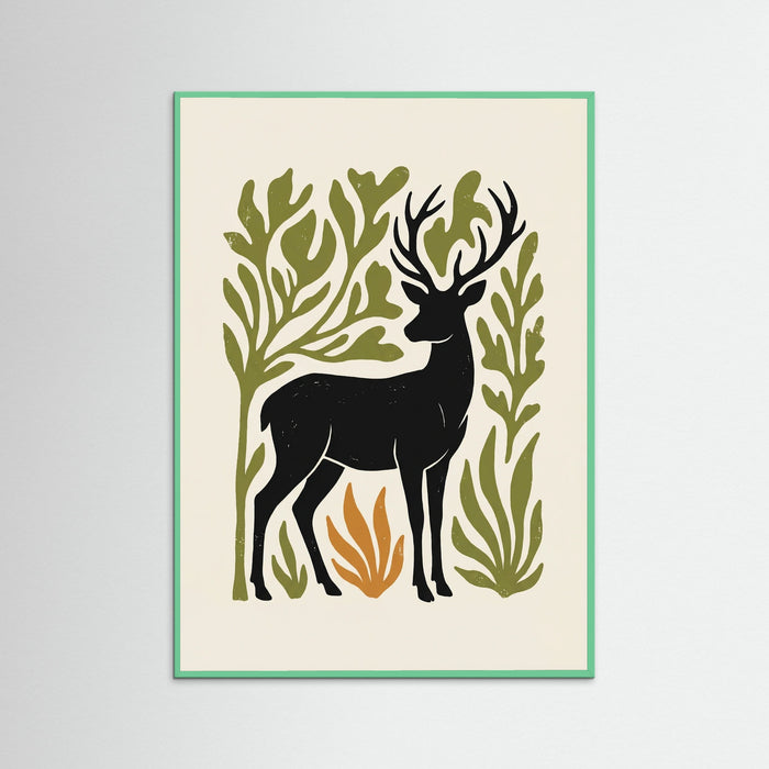 Mint Wood Avian Embrace