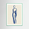 Mint Wood Azure Contemplation
