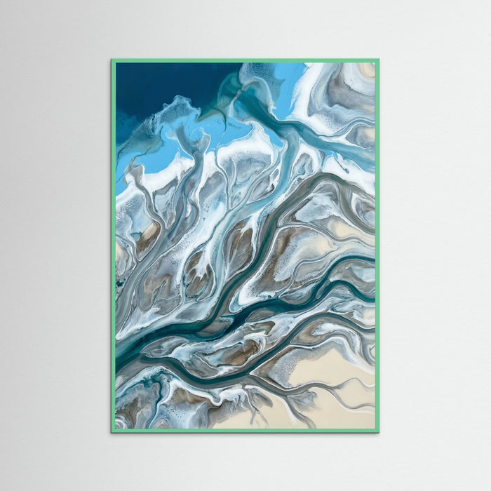 Mint Wood Azure Current