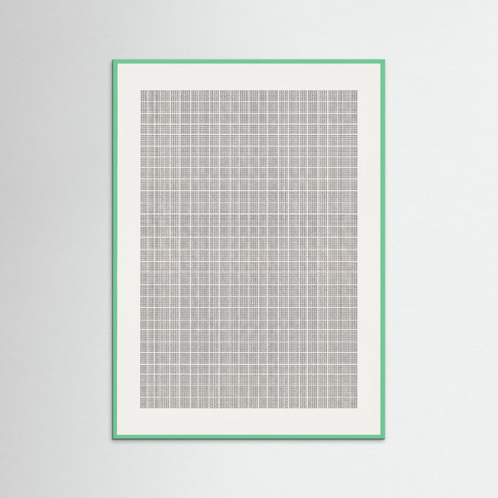 Mint Wood Azure Repetition