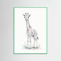 Mint Wood Baby Elephant Joy