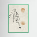 Mint Wood Bamboo Moon Serenity
