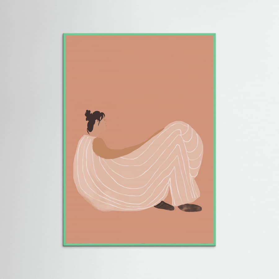 Póster Basked Sun – póster e impresión artística