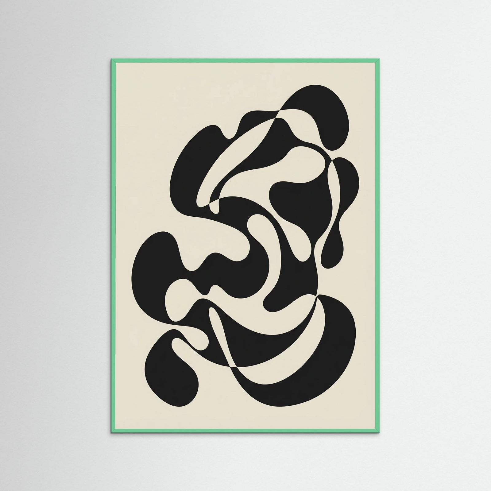 Mint Wood Bauhaus Forms