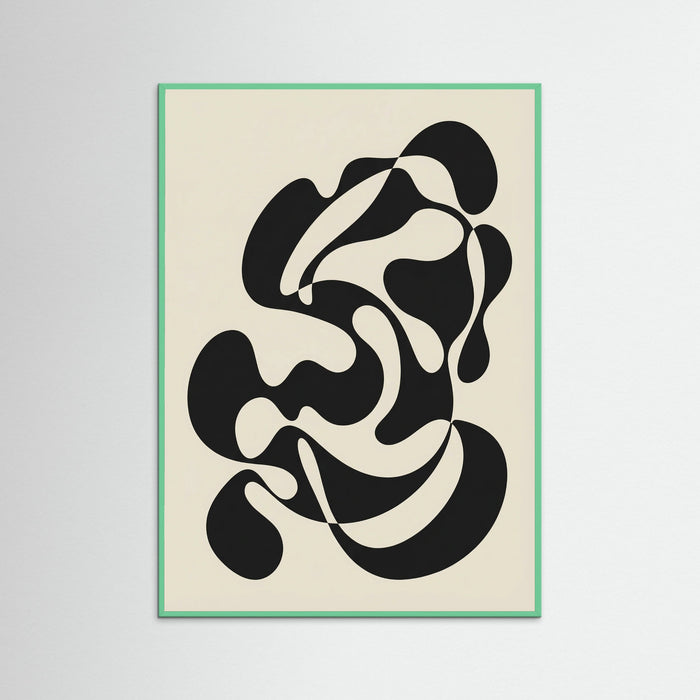 Mint Wood Bauhaus Forms