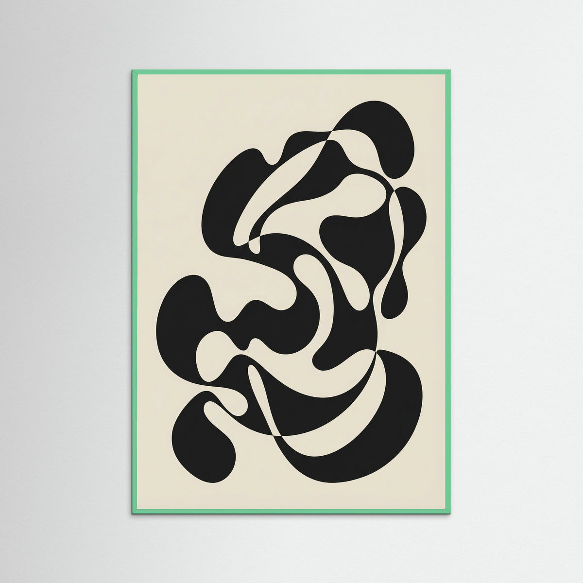 Mint Wood Bauhaus Forms