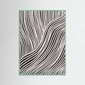 Beige Wave Pattern Poster – poster and art print